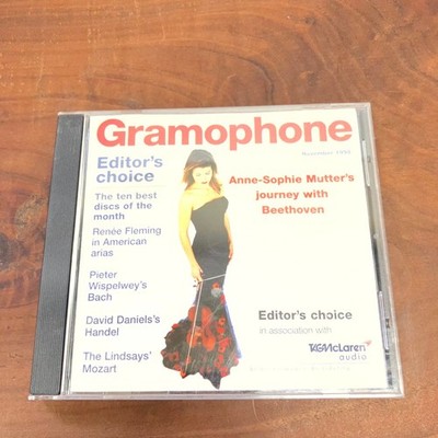 Gramophone Editor's Choice CD 1998 Classical Compilation Anne-Sophie Mutter