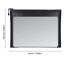 Fireproof Document Bag Waterproof Money Bags Fire Safe Storage Pouch with Zipper