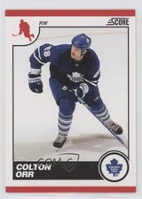 2010-11 Score Colton Orr #444 0a4