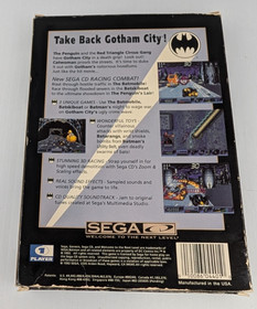 CIB SEGA Batman Returns Sega CD 1992 Action Adventure Complete w/Manual Reg Card
