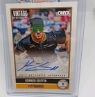 2026 ONYX Vintage Konnor Griffin 152/180 White  On Card Auto. Pittsburgh Pitrate