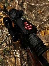 ATN X-sight II Smart HD Digital Night Vision 3-14x Rifle Scope and ir flashlight