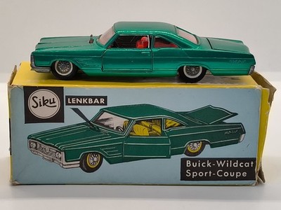 BUICK WILDCAT SPORTS COUPE GRÜN SIKU V255 MADE IN GERMANY VON 1966-1971 OVP BOX