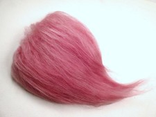 Troll Doll Wig Replacement Hair Icelandic Mohair 3 x 3" Dusky Rose  119