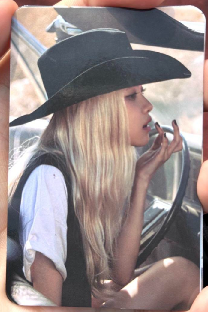 BLACKPINK ROSE 2025 WORLD TOUR PC Photocard Photo card Tradingcard