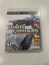 Transformers War for Cybertron PlayStation PS3 BRAND NEW SEALED