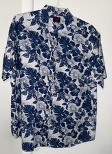 UNTUCKit XX-Large Navy Hawaiian Floral Short ...