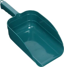 Miller Plastic Utility Teal Feed Scoop Heavy Duty Farm Scoop