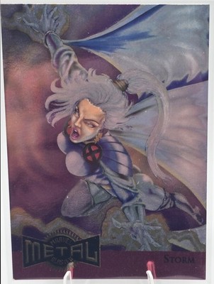 1995 Fleer Metal Marvel Storm #13 Blasters