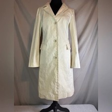 Gabardina vintage Hugo Boss para mujer blanco roto - para mujer talla 4