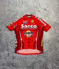 Maglia ciclismo Cannondale Saeco Team rossa taglia M