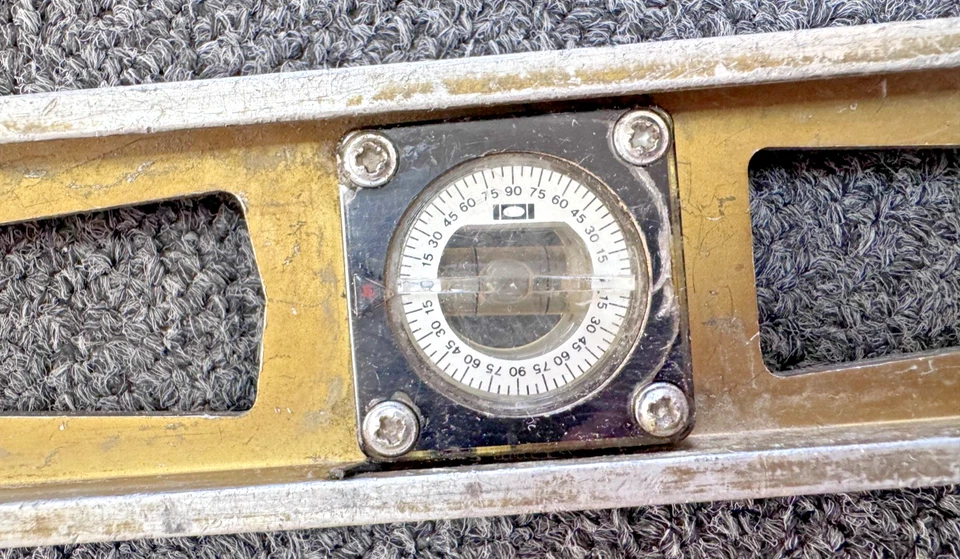 Sears Craftsman 24" Level Aluminum Model 9-39928-24 in. 60 CM, VINTAGE, USA - Image 4 of 4