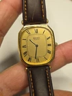 Seiko Vintage 1970s Sleek  7800 Movement Gold Tone Watch New Battery