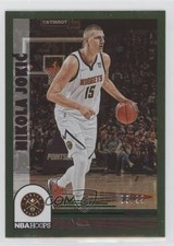 2022-23 Panini NBA Hoops Hoops Tribute Green 44/99 Nikola Jokic #287 00am
