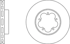 Vented Brake Discs and Pads Front Proformer PBD8063+PBP7061 fits FORD TRANSIT