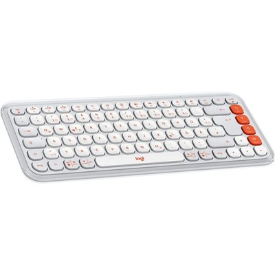 Logitech POP Icon Keys Tastatur OFF WHITE Bluetooth Keyboard
