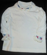 Vintage OshKosh BGosh Vestbak Shirt Floral Flowers Cute Size 12M
