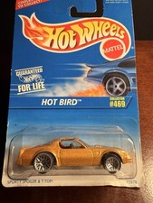 Hot Wheels Hot Bird Pontiac Firebird Trans Am 469 GOLD 1995 Mattel Release