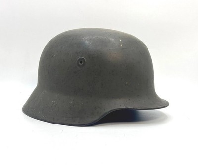 RARE Limited German 1953 Vented Stahlhelm M35/53 Polizei Bepo Berlin Helmet #64
