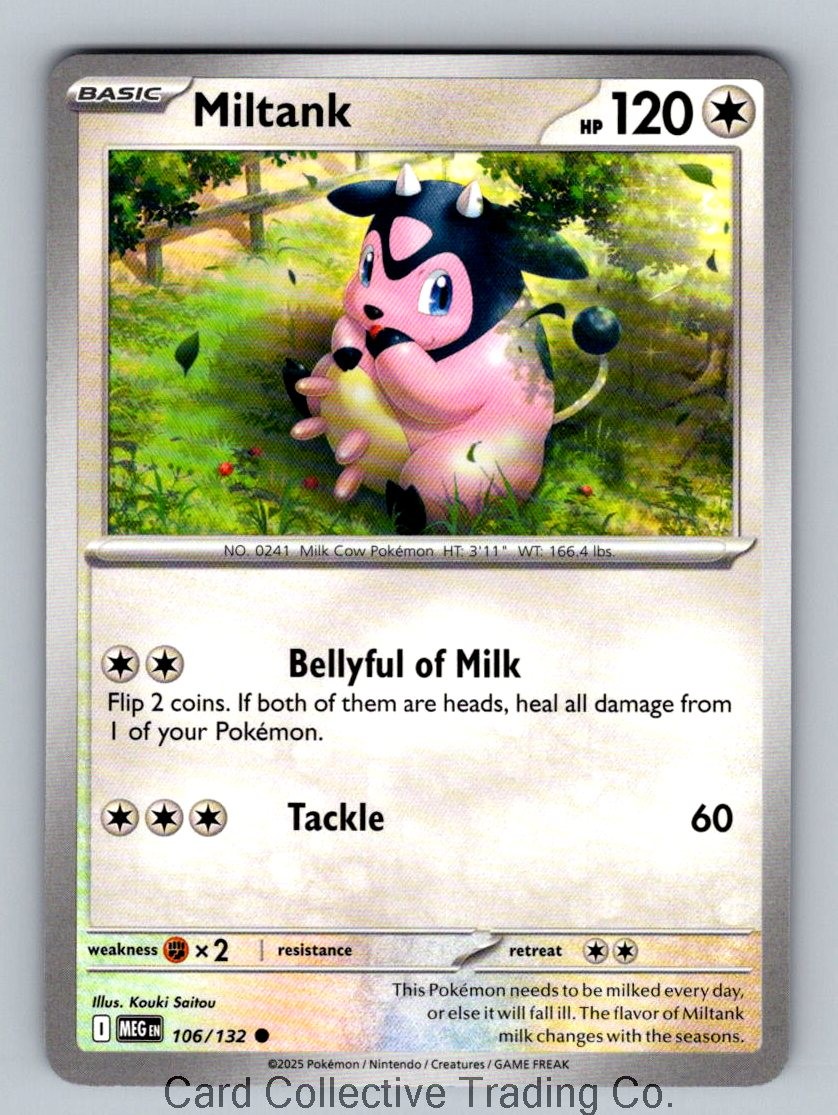 Miltank Common ME01: Mega Evolution 106/132 NM Normal