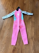 Youth Girls Wetsuit by Dive Sail X-Manta 2mm Neoprene Thermal NEW