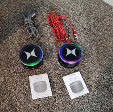2 Altoparlanti Bluetooth Illuminati Xtreme Sound Helix - Cavi Xtra Lunghi Spedizione GRATUITA