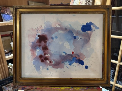 #ad Abstract Expressionist Painting “Lifted Silence” $875.00