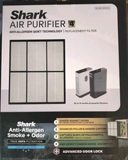 Shark Filter HE4FKPET Portable Air Purifier - Gray/White
