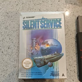 Silent Service NES Nintendo Boxed PAL