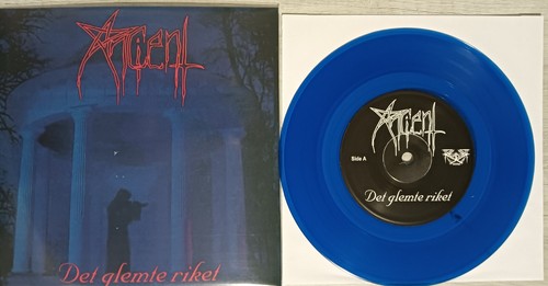 Ancient - Det Glemte Riket 7" EP Blue Vinyl LP Svartalvheim Satyricon Emperor