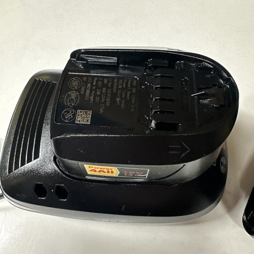 Bosch 18V Li-Ion Power 4All 2x 1.5Ah Batteries & Charger AL2215CV Excellent - Picture 6 of 12