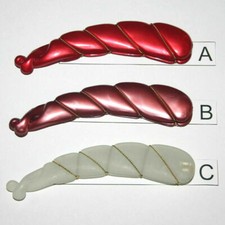 Banana Comb Clip Long Hair Styling Accessory Women Gold Braid New Made in France