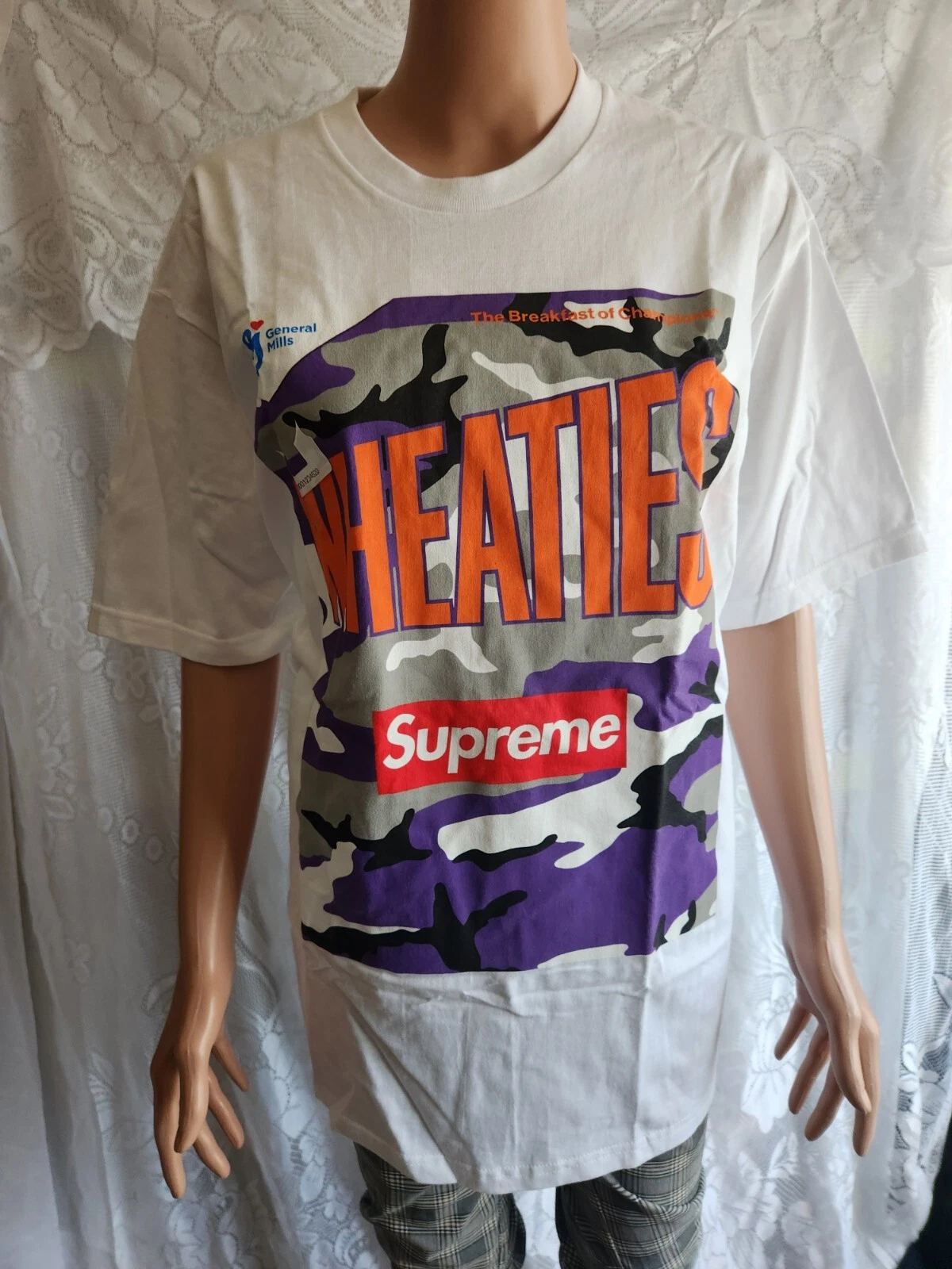 Tee Supreme Wheaties. 