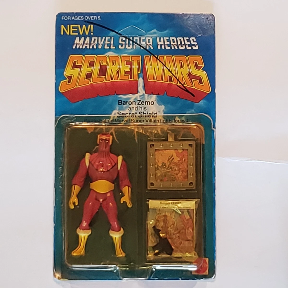 Figurines Marvel Secret Wars 1984 - Mattel - Electro, Baron Zemo, Iron Man, Kang