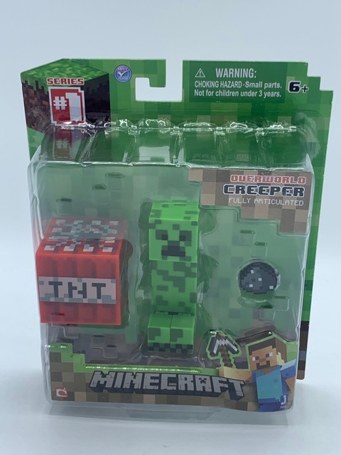 minecraft creeper action figure
