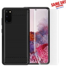 Brand NEW Screen Protector Carbon Fiber Soft Case F Samsung Galaxy S20 SM-G981U