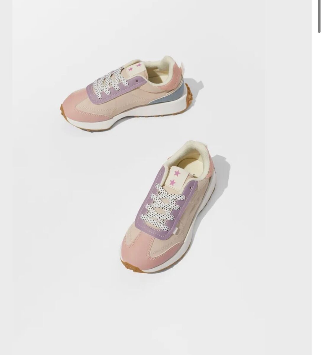 colour changing sneakers zara