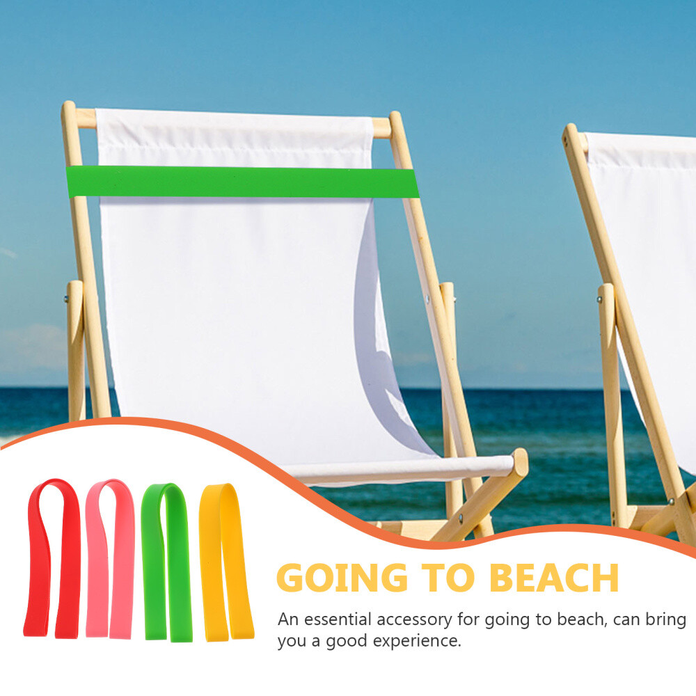 4pcs towel bands Beach Towel Band for Beach Chairs Towel Bands for