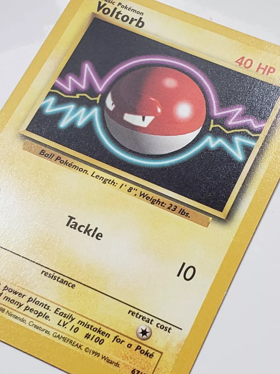  Pokemon - Voltorb (67/102) - Base Set : Toys & Games