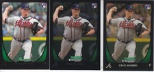 ATLANTA BRAVES - Bowman Prospect & Rookie Card Lots - 2010, 2011, 2012