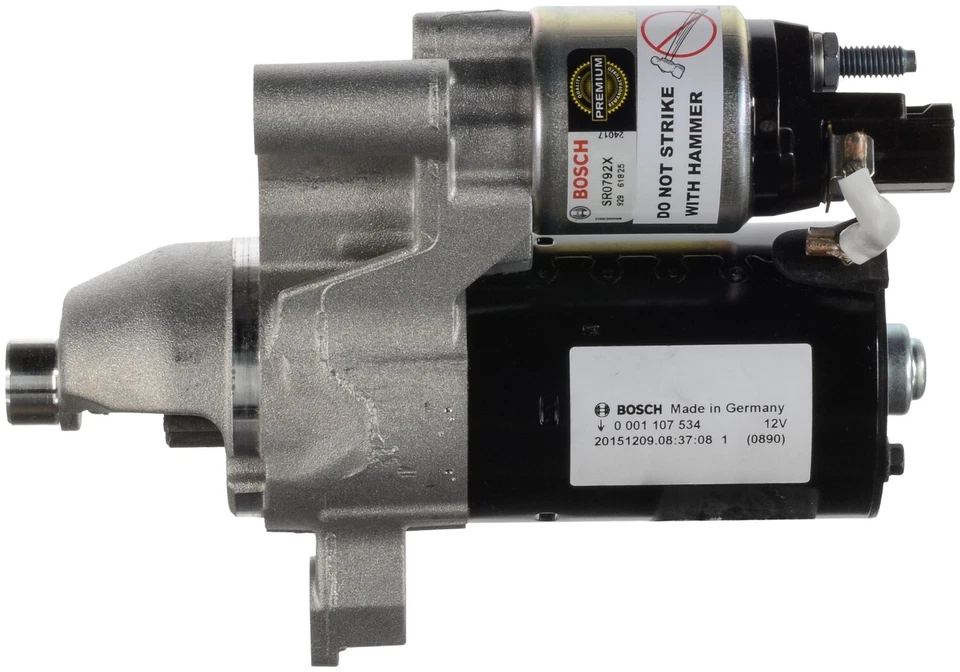 Стартер Bosch для Audi A6 Quattro 2,0 л L4 2014-2015 годов выпуска (восстановленный) - Изображение 4 из 4