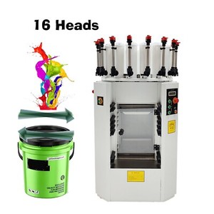 16 Heads Paint Shaking and Mixing Color Matching Machine Chemical Coating Ink