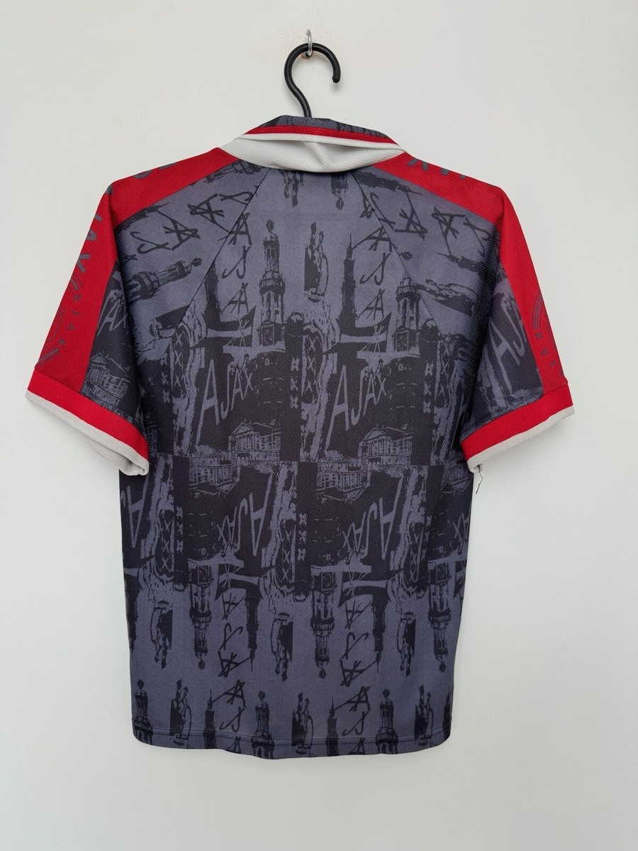 AJAX 1996/1997 AWAY FOOTBALL SHIRT UMBRO VINTAGE JERSEY SIZE
