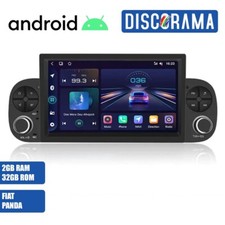 AUTORADIO ANDROID FIAT PANDA 2012-2020 STEREO AUTO TOUCH 6.2" WIFI NAVIGATORE BT