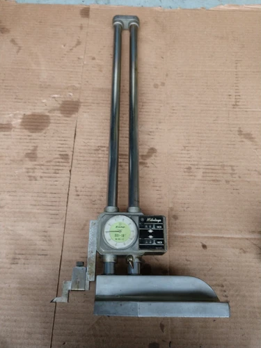 18" Mitutoyo No. 193-112 Dual Beam Dial Height Gage Digital Machinist