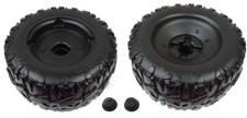 Power Wheels F-150 Left Right Wheel Tire Set Of 2 Wheels For Select Models