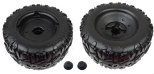 Power Wheels F-150 Left & Right Wheel (Tire) Set of 2 Wheels for Select Models