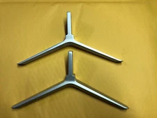 Vizio P50-C1 / P55-C1 Base Stand Legs X20T814201100000WK pair gray aluminum *005