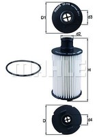 Knecht Mahle ÖLfilter Jaguar OX 774D