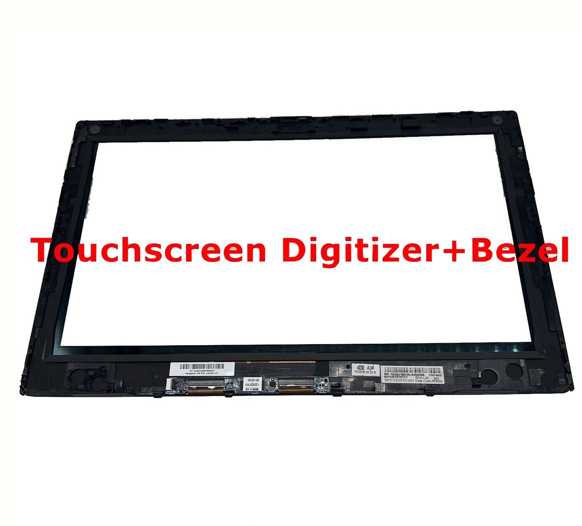 New Touch screen Glass Digitizer+Bezel For HP ProBook X360 11 G5